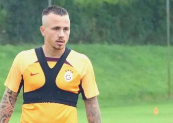 Angelino, Galatasaray ile birinci idmanına çıktı
