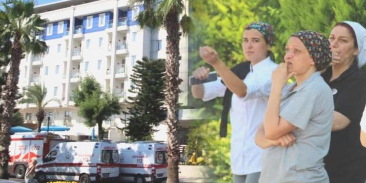 Antalya’da 5 yıldızlı otelde yangın paniği! Turistler kendini dışarı attı…