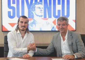 Atletico Madrid, Çağlar Söyüncü’yü basına tanıttı