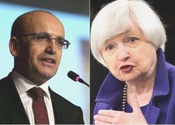 Bakan Mehmet Şimşek, Yellen ile görüştü
