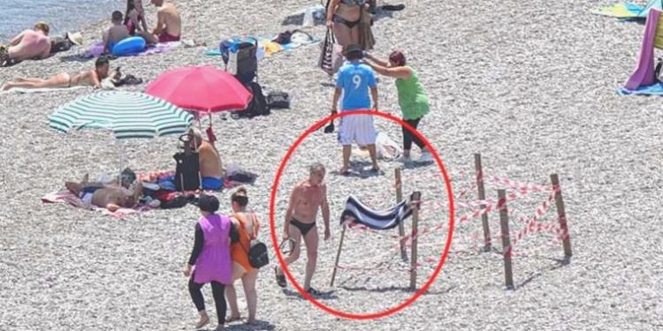 Caretta caretta yuvası, ‘çamaşır askısı’ oldu