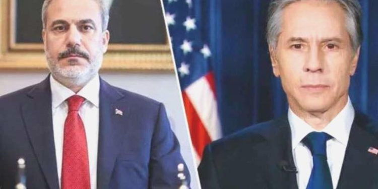 Dışişleri Bakanı Hakan Fidan ABD’li mevkidaşı Blinken ile görüştü