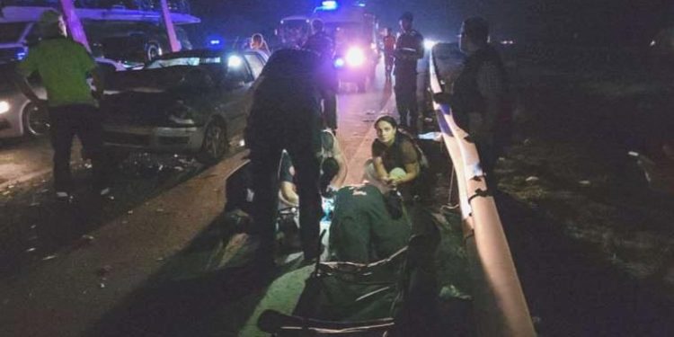 Düzce’de, Anadolu Otoyolu’nda zincirleme kaza: 14 yaralı