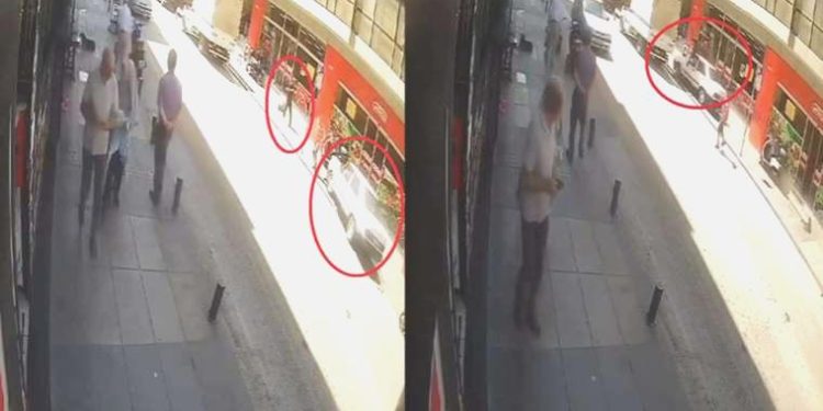 Ehliyetsiz şoför kaldırımdaki yayalara çarptı: 1’i ağır 2 kişi yaralandı!