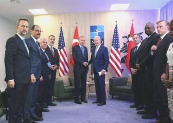 Erdoğan Biden’la görüştü