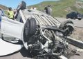 Erzurum’da dehşetli kaza… 1 kişi öldü, 7 kişi yaralandı!