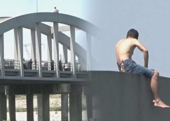 Gelin Köprüsü’nde intihar teşebbüsü