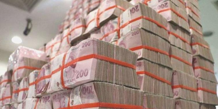 Hazine 12 milyar 966 milyon lira borçlandı