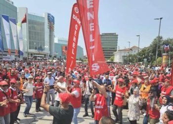 İstanbul’da GENEL-İŞ Sendikası üyelerinden iş bırakma aksiyonu