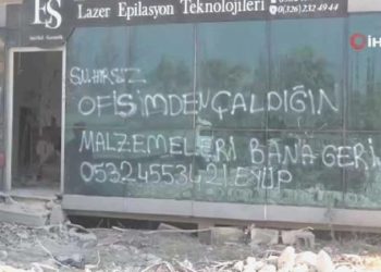 İşyerini soyan hırsıza seslendi, materyallerini geri istedi: ‘Sayın hırsız…’