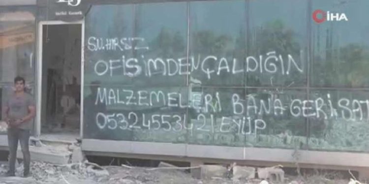 İşyerini soyan hırsıza seslendi, materyallerini geri istedi: ‘Sayın hırsız…’