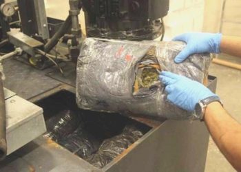 Kapıkule’de CNC makinesi içerisine gizlenmiş 133 kilogram esrar yakalandı