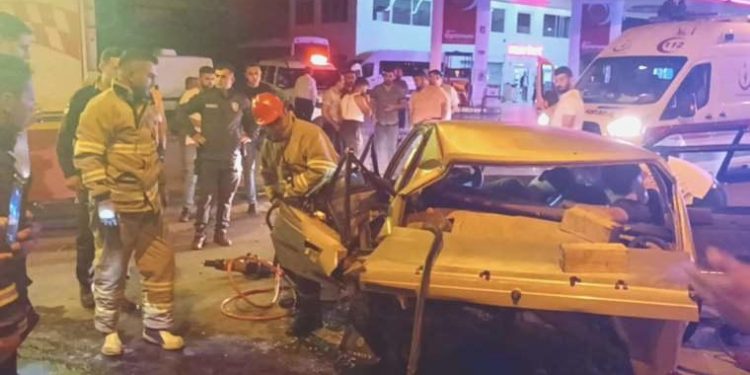 Kırıkkale’de feci kaza… Taksi ile araba çarpıştı: 4 yaralı