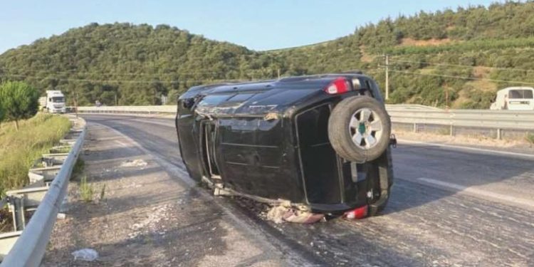 Manisa’da trafik kazası: 7 yaralı