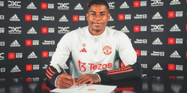 Marcus Rashford, 5 yıl daha Manchester United’da