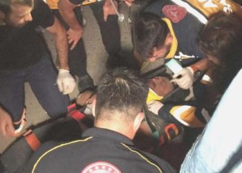 Özel harekât polisi arabasıyla 250 metrelik uçuruma yuvarlandı!