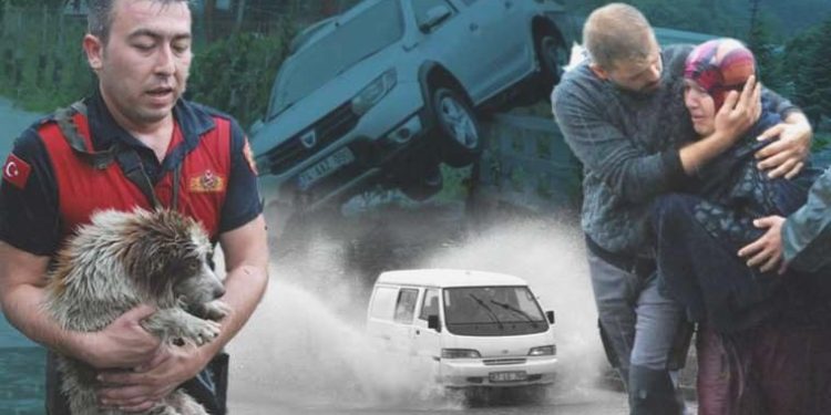 Şiddetli yağışlar çok sayıda kenti vurdu! Yollar göle döndü, araçlar sular altında kaldı