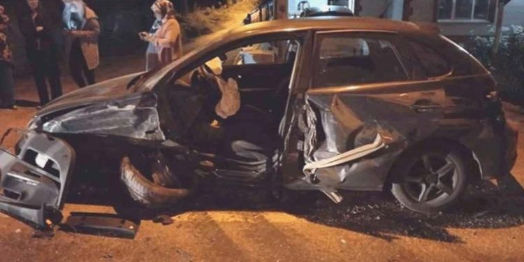 Sinop’ta iki araba çarpıştı: 2 yaralı