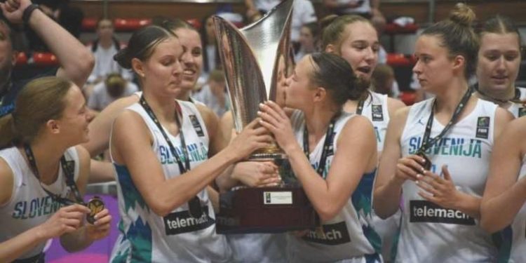 Slovenya FIBA 18 Yaş Altı Kızlar Avrupa Şampiyonası’nda zafere ulaştı