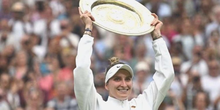 Son dakika: Marketa Vondrousova Wimbledon’da şampiyon oldu