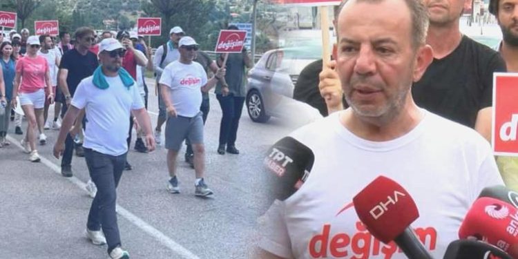 Tanju Özcan Kızılcahamam’a ulaştı, Kılıçdaroğlu’na seslendi: ‘Şurada kaldı 4 gün…’