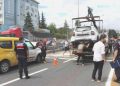 Trabzon’da 6 araçlı zincirleme kaza: 3 yaralı