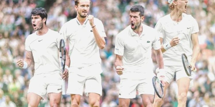 Wimbledon’da yarı final eşleşmeleri belirli oldu