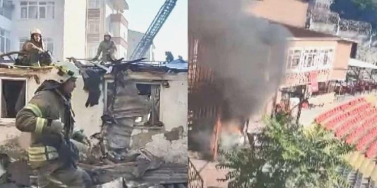 Yer İstanbul… İki farklı noktada tıpkı anda yangın çıktı!