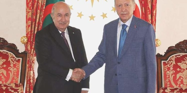 AKP’li Cumhurbaşkanı Erdoğan, Cezayir Cumhurbaşkanı Abdülmecid Tebbun ile görüşecek