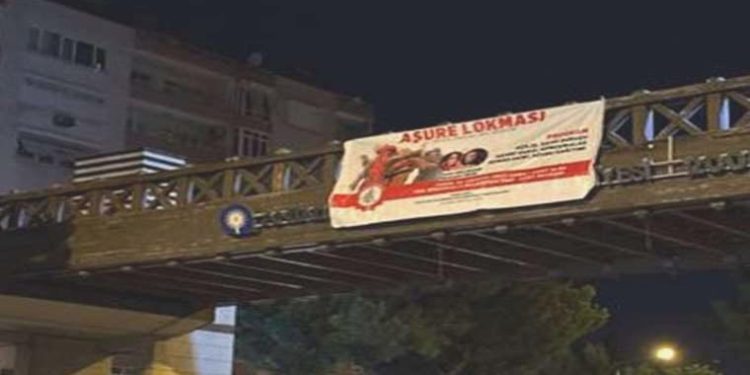 Alevi Kültür Derneği’nden aşure afişlerinin kaldırılmasına reaksiyon: ‘Saygısızlık!’