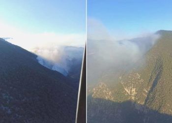 Bolu’daki orman yangını devam ediyor!