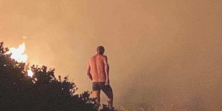 Çeşme’deki yangınla ilgili gözaltına alınmıştı: Bölgedeki manzaraları ortaya çıktı!