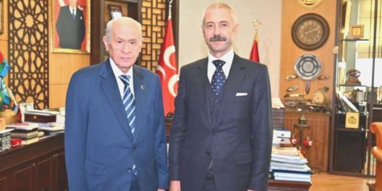 Cezaevinden çıkan Sedat Şahin’den Bahçeli’ye ziyaret
