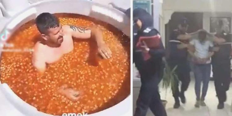 Çıplak halde zeytin tankının içine girmişti, tek cümleyle özgür kaldı: ‘Eğlence için yaptım’