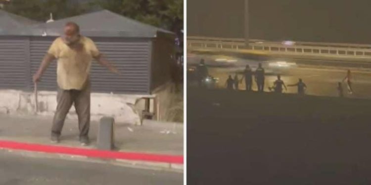 Gaziosmanpaşa’da hareketli anlar: TEM Otoyolu’nda faciaya davetiye çıkardı