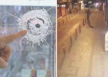 Kadıköy’de dehşet anları… Tahliye talebini reddeden kiracısının kuaför dükkanını kurşunlattı!