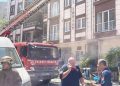 Kağıthane’de yangın: 5 kişi dumandan etkilendi