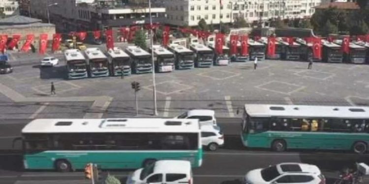 Kayseri’de toplu taşımaya artırım yapıldı