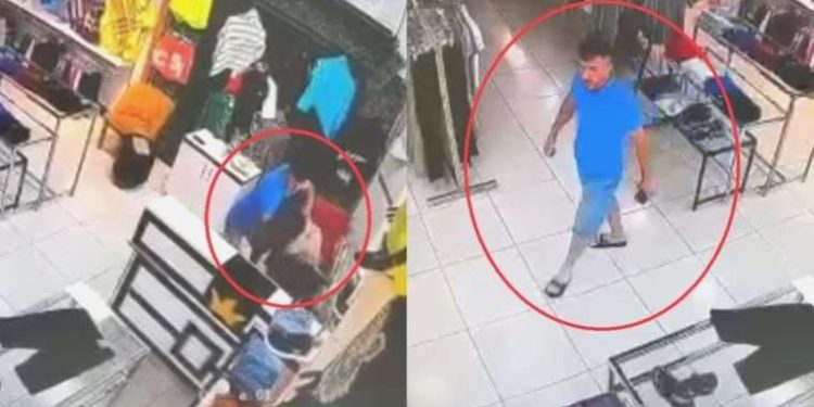 Mağazada dehşet imajlar: Bayanı öldüresiye darbetti