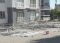 Malatya’da inşaat iskelesi çöktü: 1 personel öldü, 2’si yaralandı