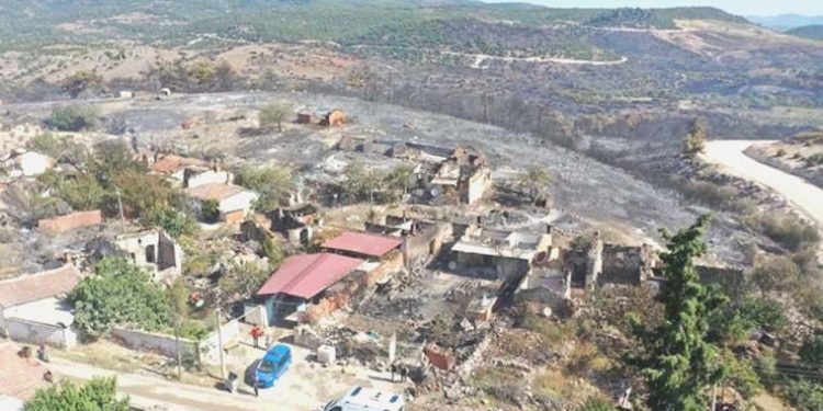 Manisa’daki orman yangınıyla ilgili 1 kişi tutuklandı!