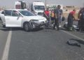 Mardin’de arabalar çarpıştı: 7 yaralı