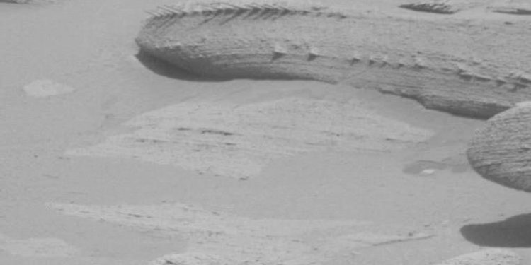 Mars’ta bulunan şaşırtan kaya omurgaya benziyor!