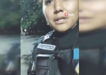 Meksika’da alkol denetimi yapan polis alkollü çıktı