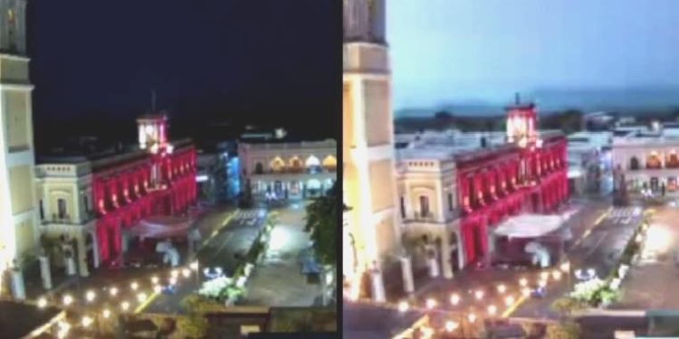 Meksika’da göktaşı geceyi gündüze çevirdi