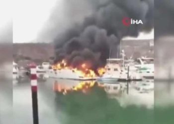 Meksika’da yat yangını: 2 yaralı