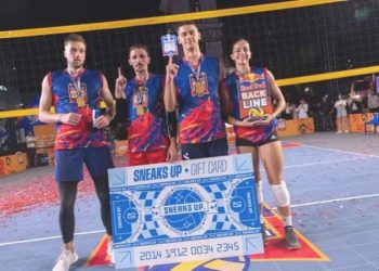 Red Bull Back Line voleybol turnuvasında şampiyon Beach Stars
