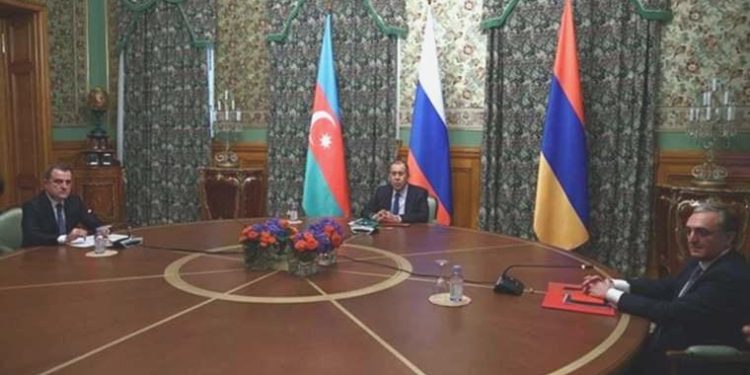 Rusya, Azerbaycan ve Ermenistan ortasındaki görüşme başladı