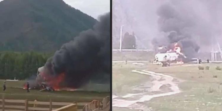 Rusya’da helikopter kazası: 6 kişi öldü