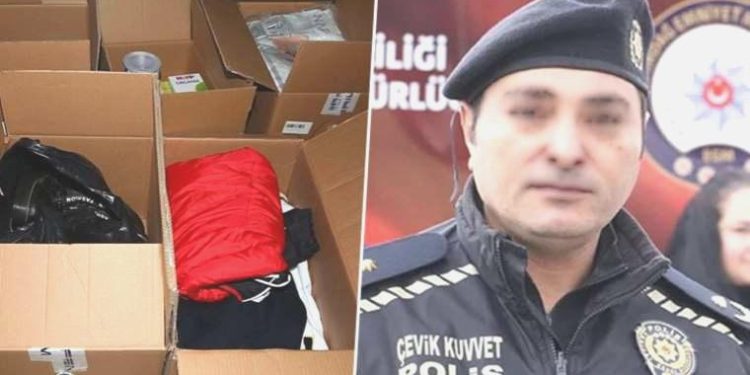 Sarsıntı yardımlarını çalan emniyet müdürü kendini bu türlü savundu: Kaybolmasın diye aldım…